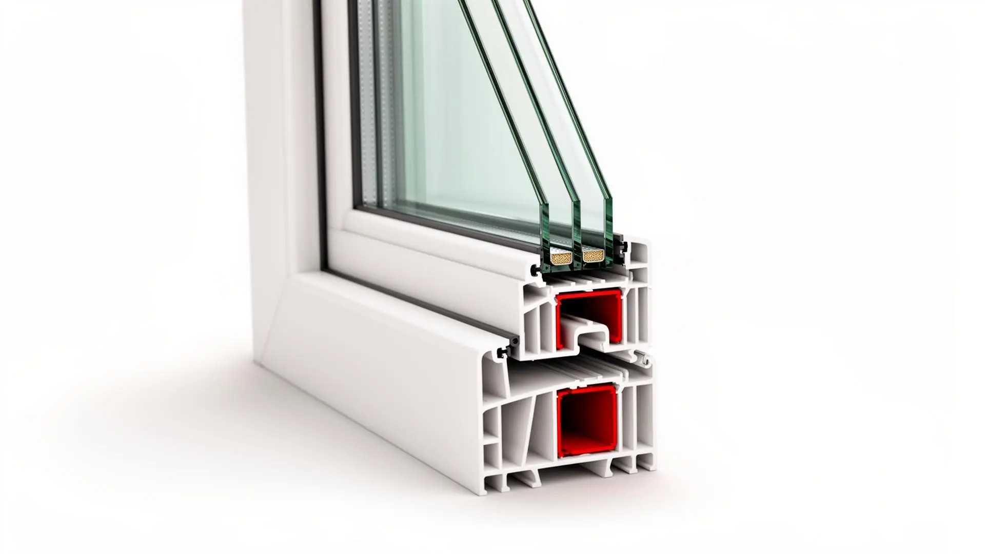 Perfil de PVC multicámara Deceuninck